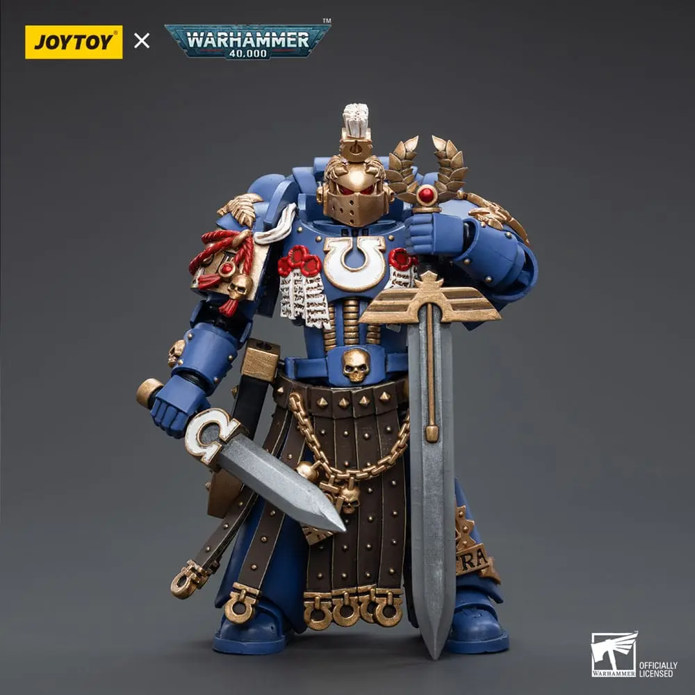Warhammer 40k Action Figure 1/18 Ultramarines Honour Guard Chapter Champion 12 cm termékfotó