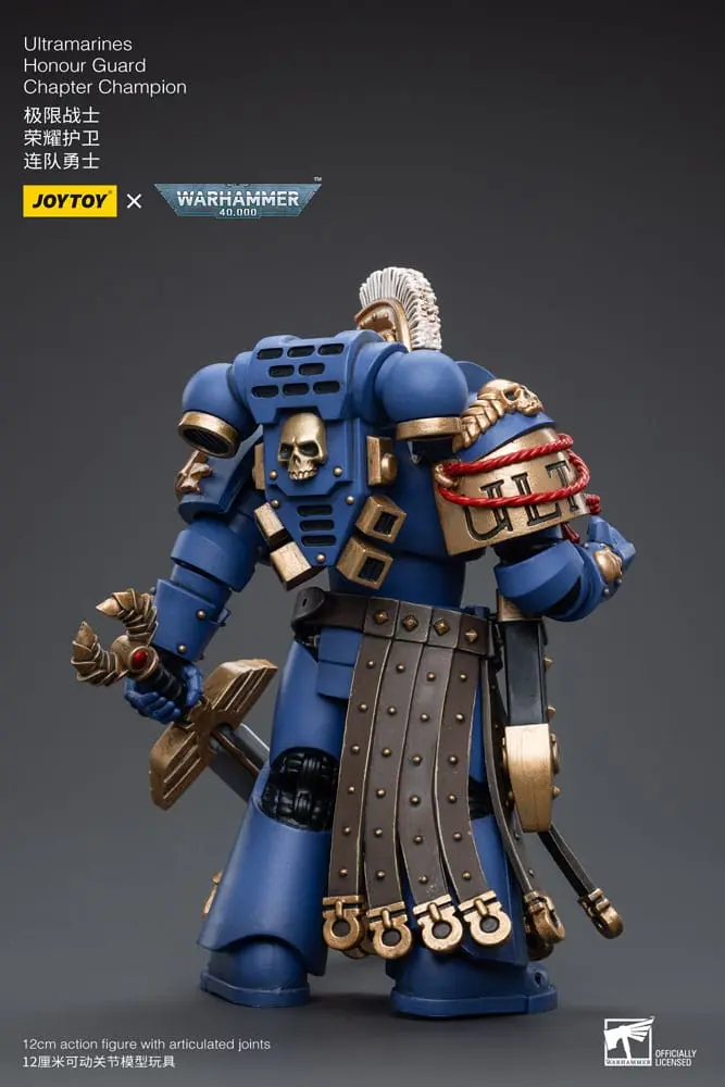 Warhammer 40k Action Figure 1/18 Ultramarines Honour Guard Chapter Champion 12 cm termékfotó