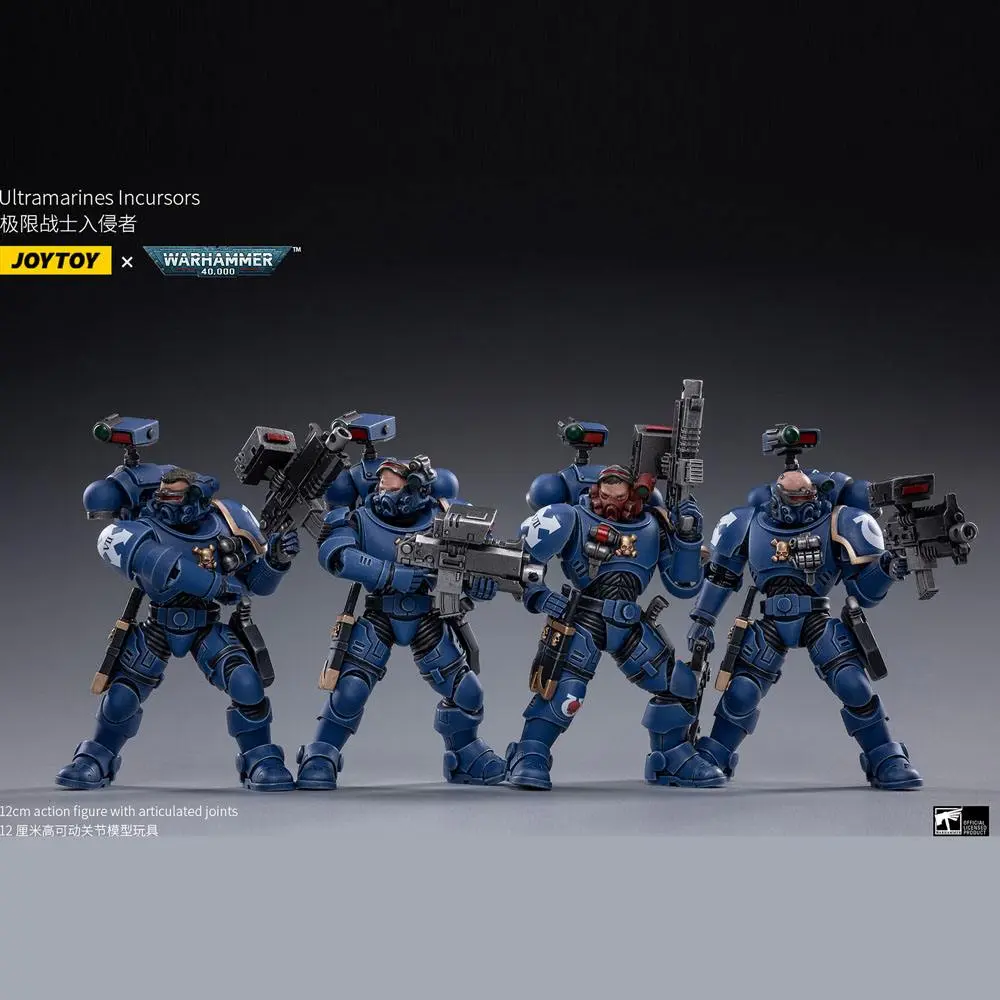 Warhammer 40k Action Figure 4-Pack 1/18 Ultramarines Incursors 12 cm product photo