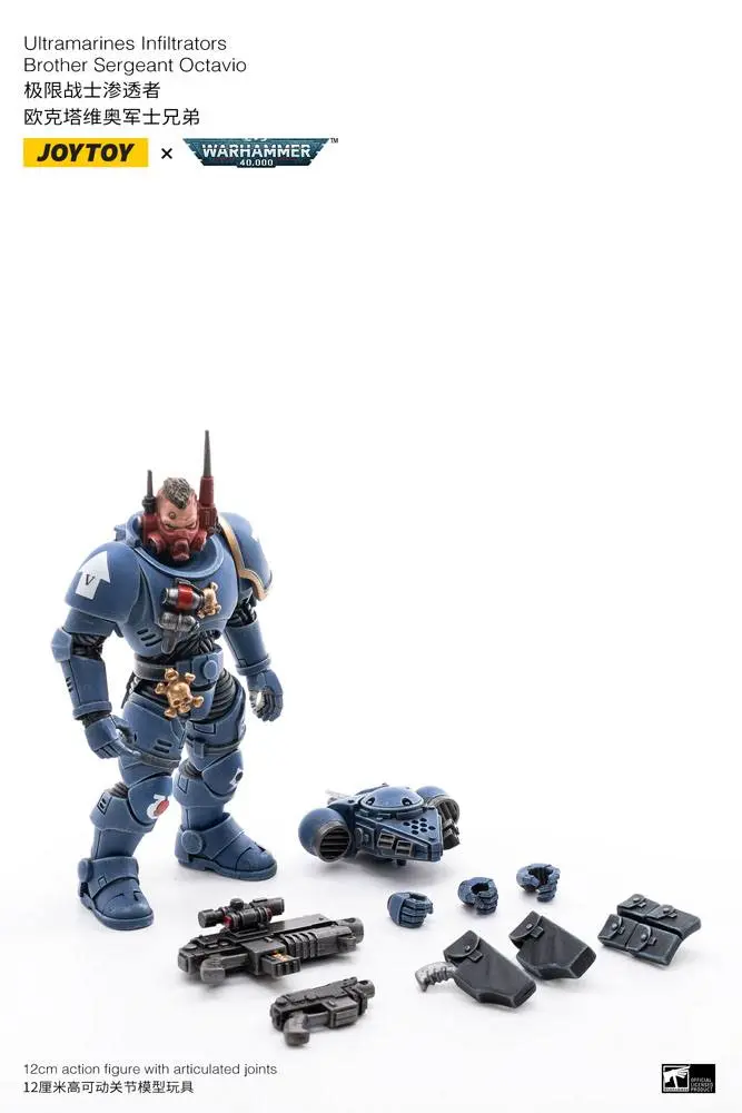 Warhammer 40k Action Figure 4-Pack 1/18 Ultramarines Infiltrators 12 cm product photo