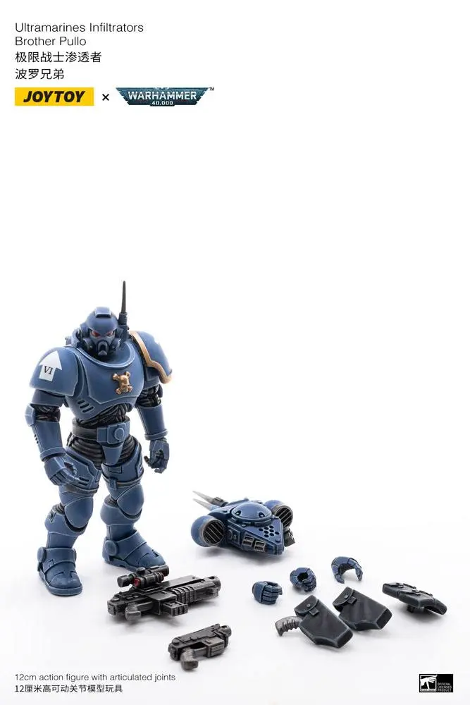 Warhammer 40k Action Figure 4-Pack 1/18 Ultramarines Infiltrators 12 cm product photo