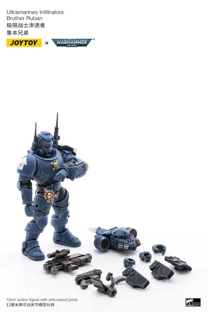 Warhammer 40k Action Figure 4-Pack 1/18 Ultramarines Infiltrators 12 cm product photo
