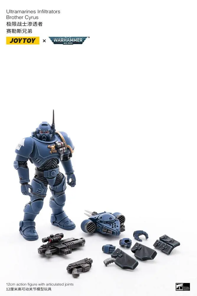 Warhammer 40k Action Figure 4-Pack 1/18 Ultramarines Infiltrators 12 cm product photo