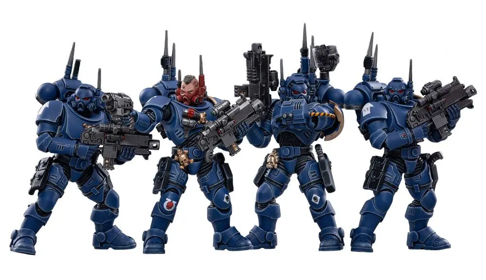 Warhammer 40k Action Figure 4-Pack 1/18 Ultramarines Infiltrators 12 cm product photo