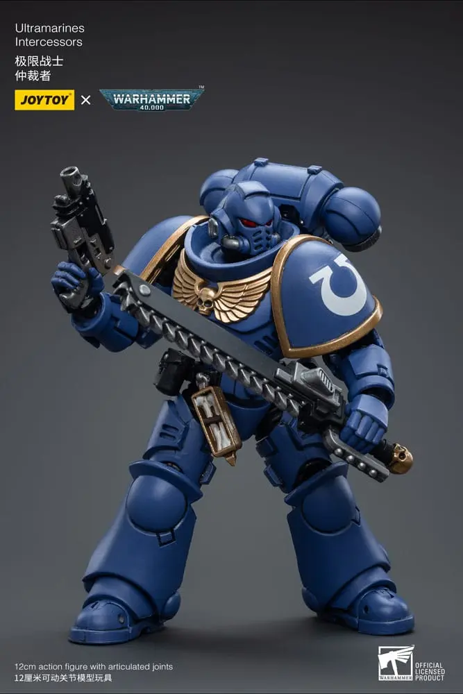 Warhammer 40k Action Figure 1/18 Ultramarines Intercessors 12 cm termékfotó