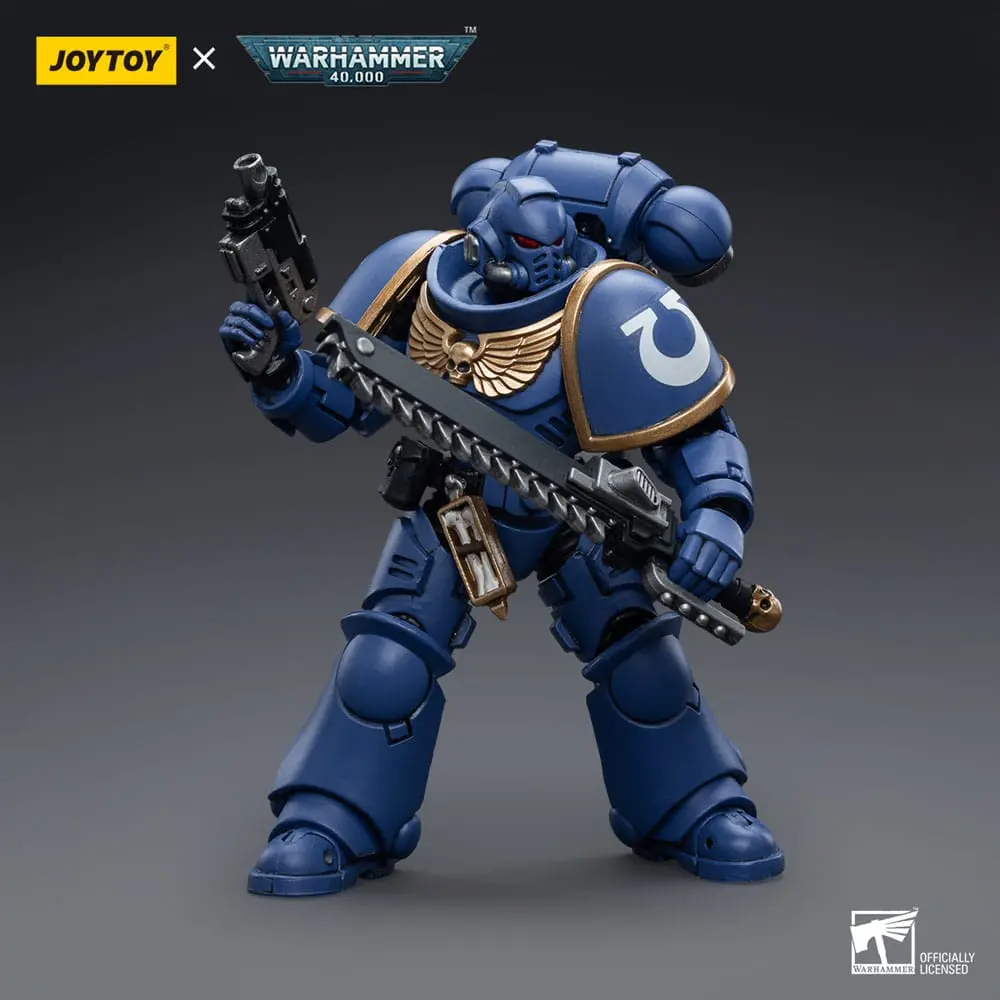 Warhammer 40k Action Figure 1/18 Ultramarines Intercessors 12 cm termékfotó