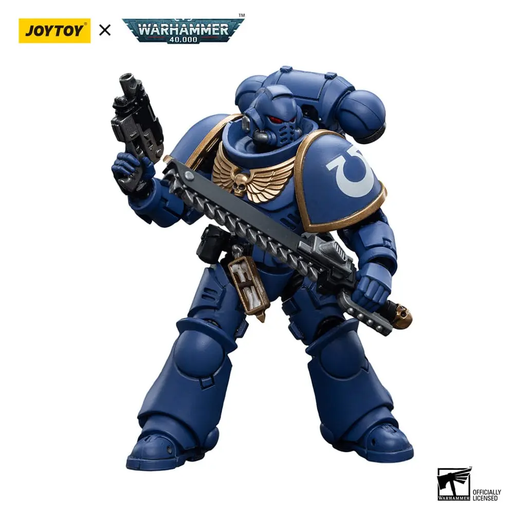 Warhammer 40k Action Figure 1/18 Ultramarines Intercessors 12 cm termékfotó