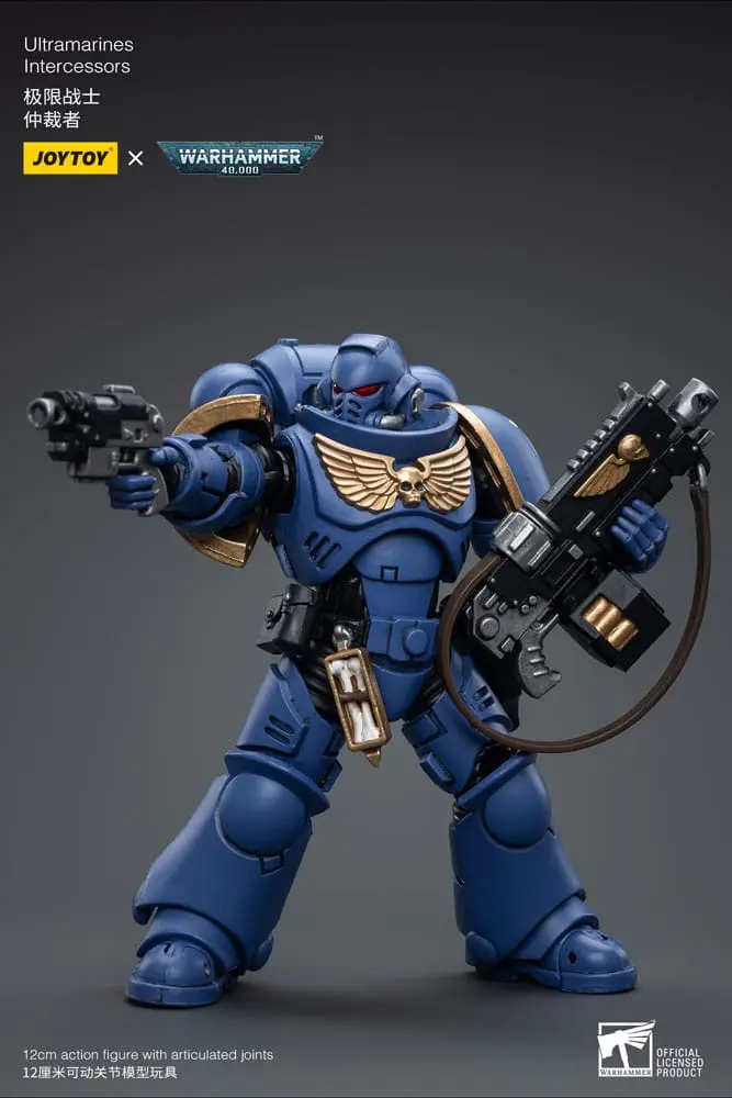 Warhammer 40k Action Figure 1/18 Ultramarines Intercessors 12 cm termékfotó