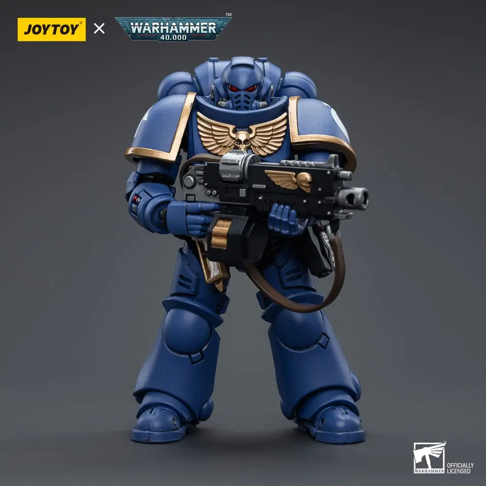 Warhammer 40k Action Figure 1/18 Ultramarines Intercessors 12 cm termékfotó