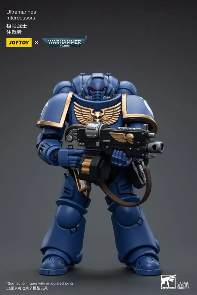 Warhammer 40k Action Figure 1/18 Ultramarines Intercessors 12 cm termékfotó