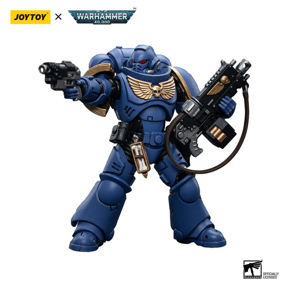 Warhammer 40k Action Figure 1/18 Ultramarines Intercessors 12 cm termékfotó