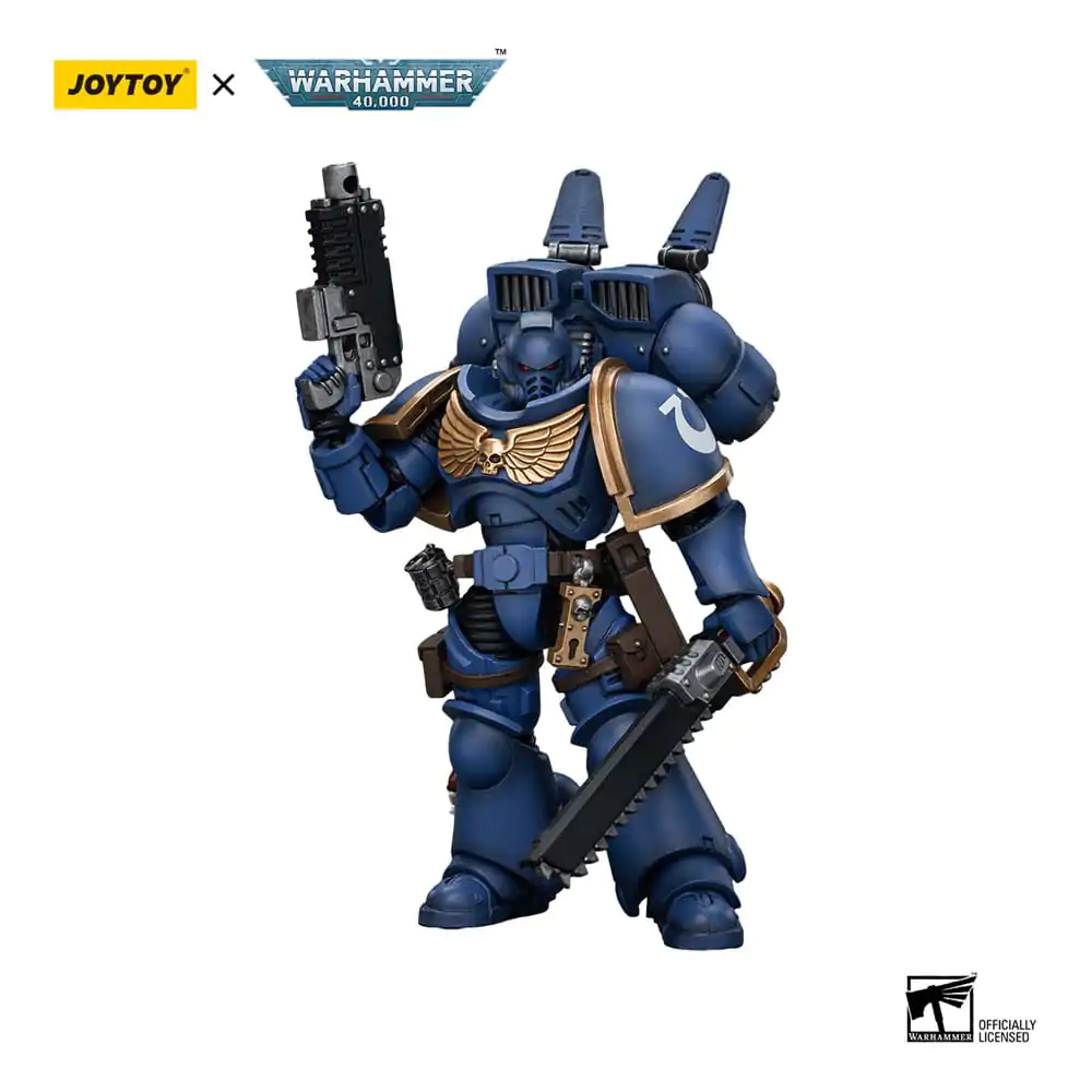 Warhammer 40k Action Figure 1/18 Ultramarines Jump Pack Intercessors Intercessor 1 12 cm product photo
