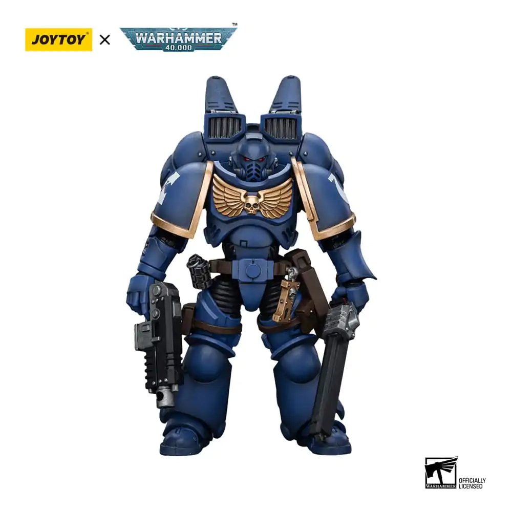 Warhammer 40k Action Figure 1/18 Ultramarines Jump Pack Intercessors Intercessor 1 12 cm product photo