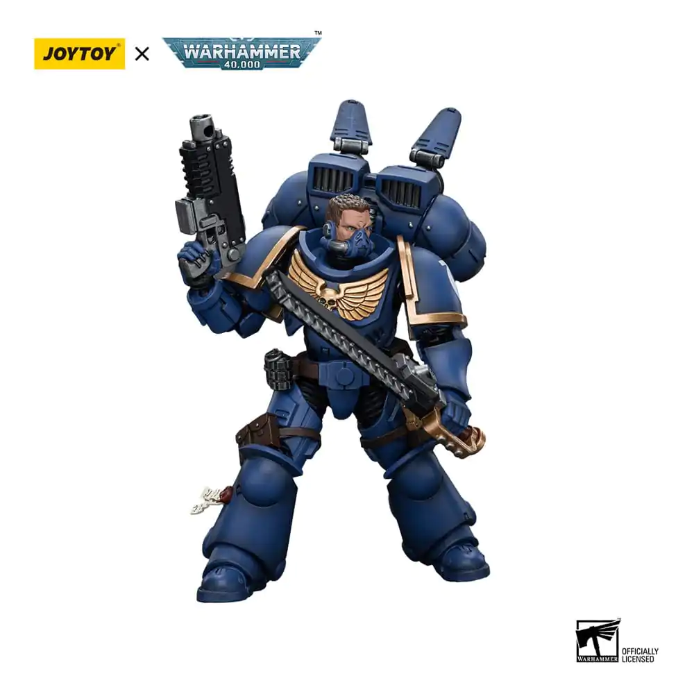 Warhammer 40k Action Figure 1/18 Ultramarines Jump Pack Intercessors Intercessor 1 12 cm product photo