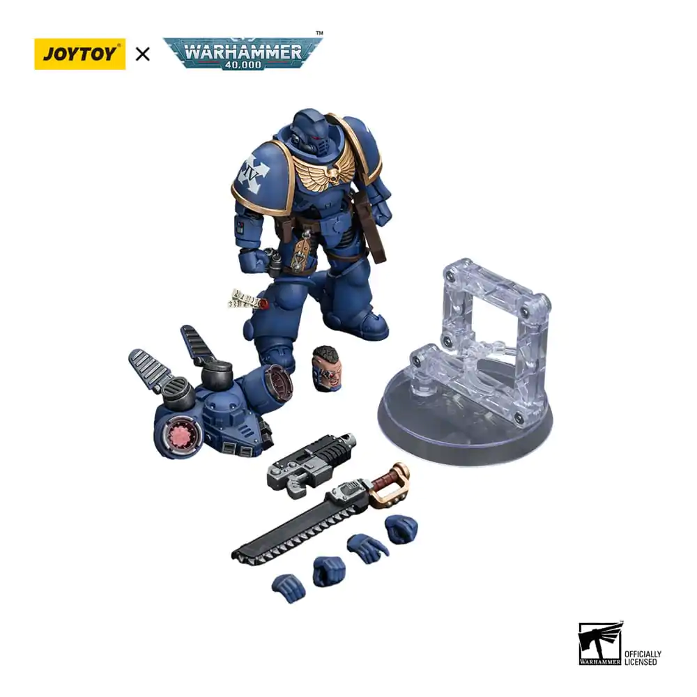 Warhammer 40k Action Figure 1/18 Ultramarines Jump Pack Intercessors Intercessor 2 12 cm product photo
