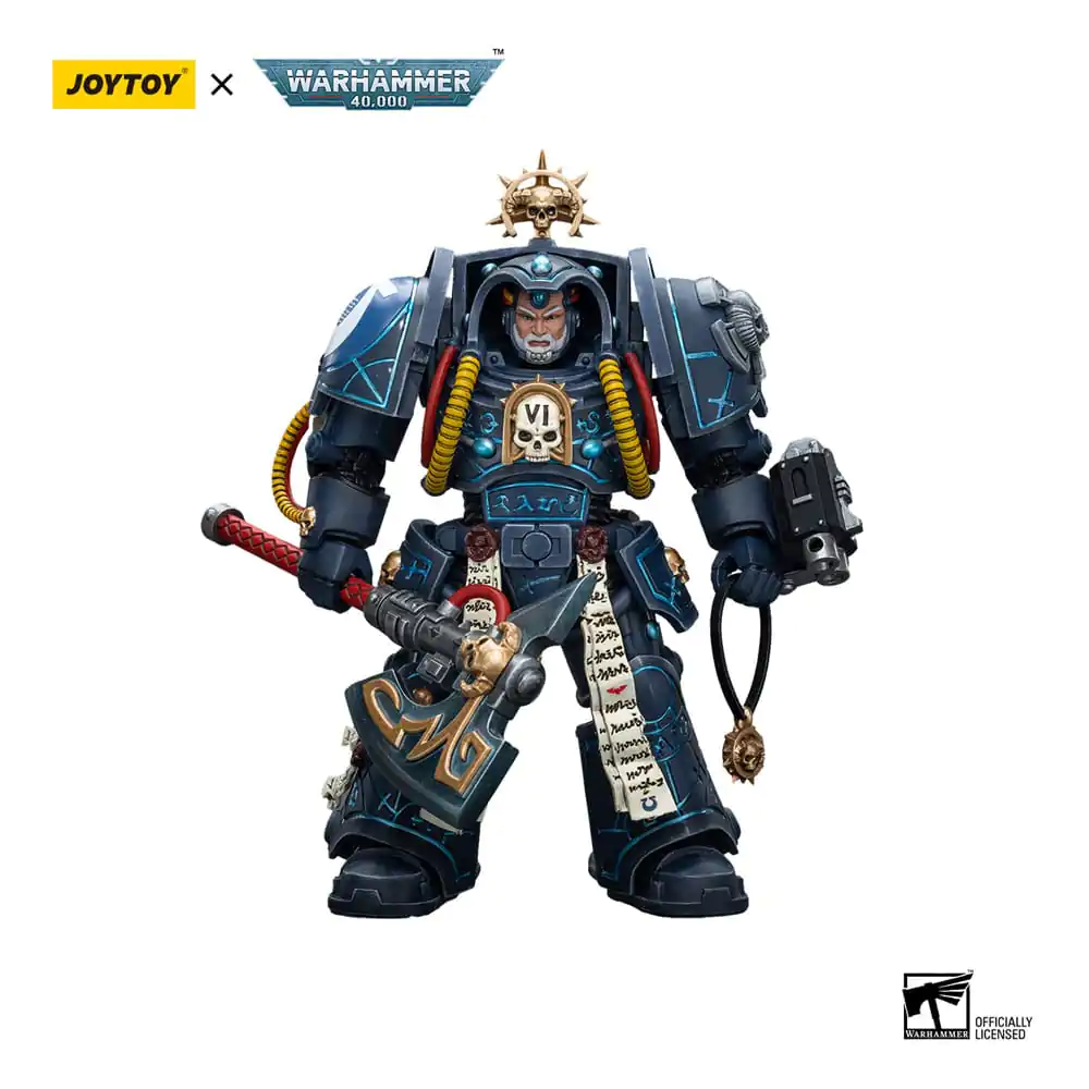 Warhammer 40k Action Figure 1/18 Ultramarines Librarian in Terminator Armour 12 cm termékfotó