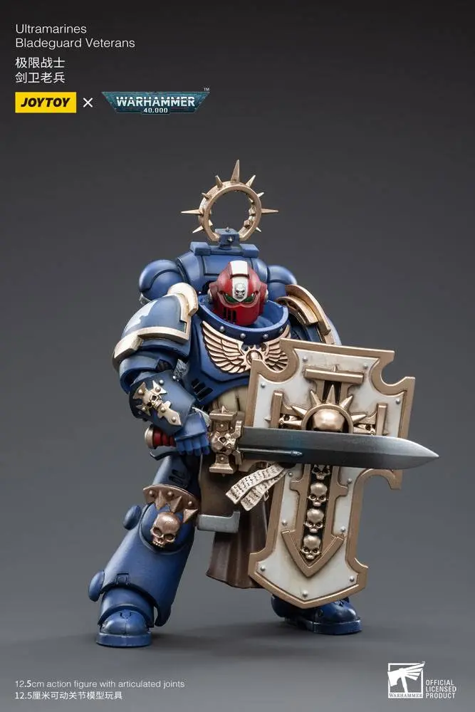 Warhammer 40k Action Figure 1/18 Ultramarines Bladeguard Veteran 12 cm product photo