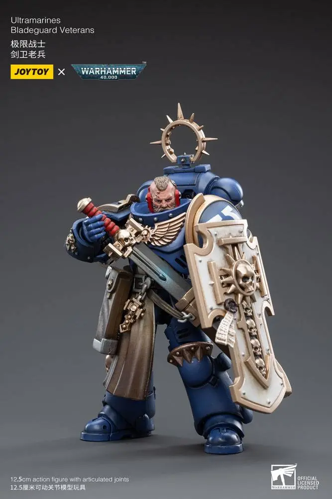 Warhammer 40k Action Figure 1/18 Ultramarines Bladeguard Veteran 12 cm product photo