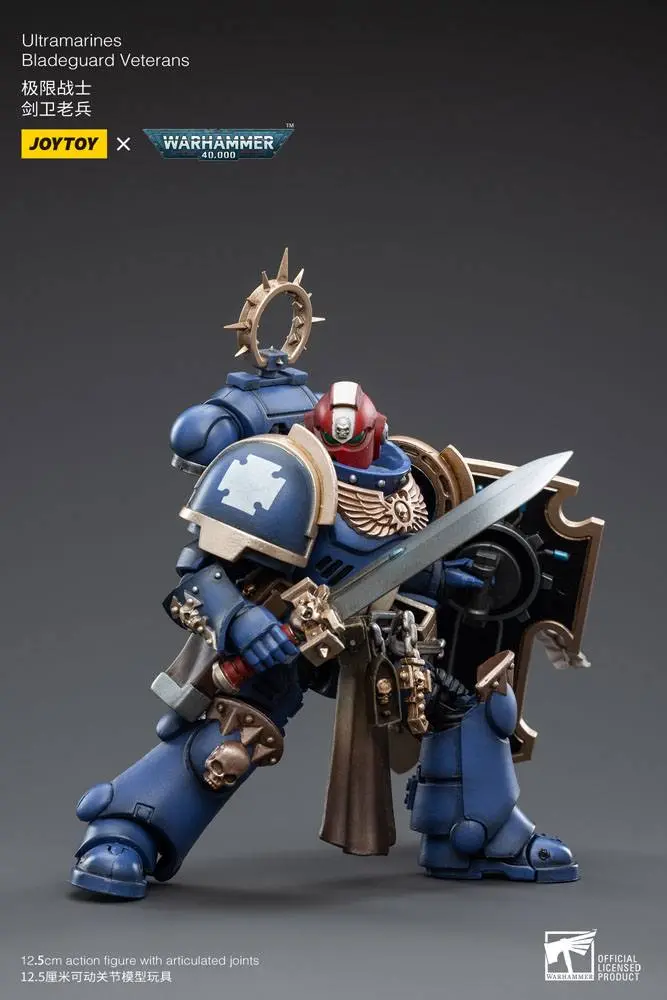 Warhammer 40k Action Figure 1/18 Ultramarines Bladeguard Veteran 12 cm product photo