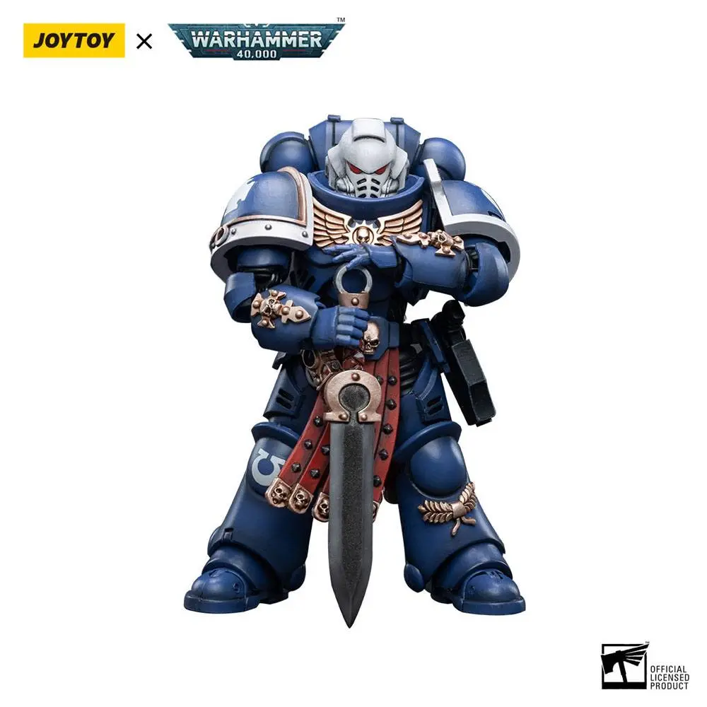 Warhammer 40k Action Figure 1/18 Ultramarines Primaris Assault Veteran Intercessor 12 cm product photo