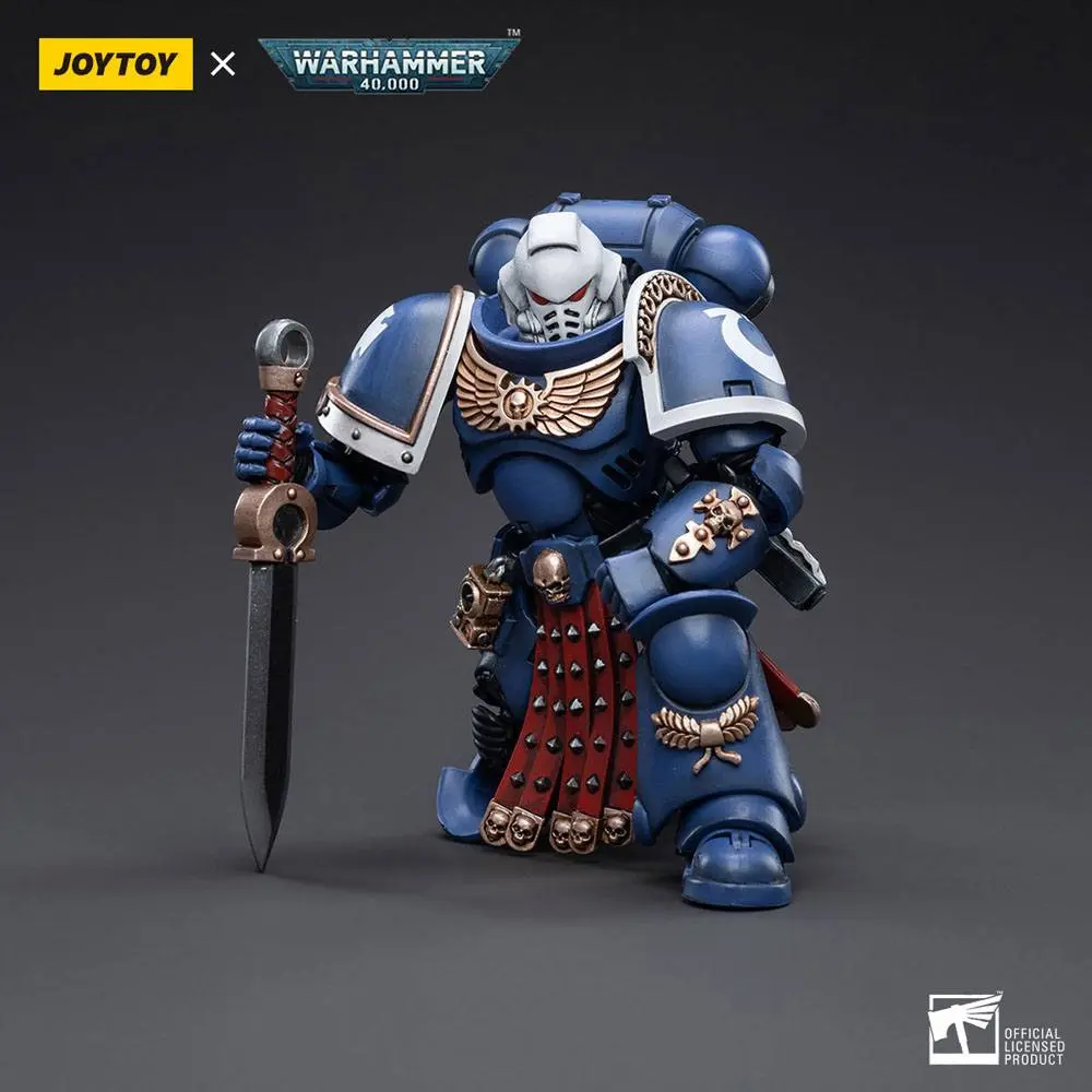 Warhammer 40k Action Figure 1/18 Ultramarines Primaris Assault Veteran Intercessor 12 cm product photo