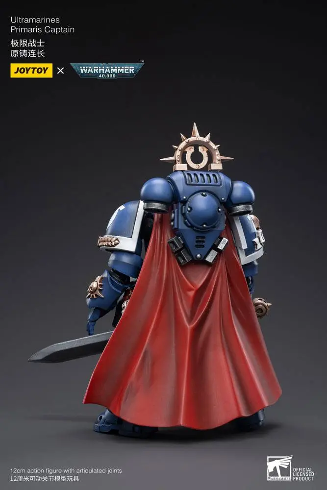 Warhammer 40k Action Figure 1/18 Ultramarines Primaris Captain 12 cm product photo