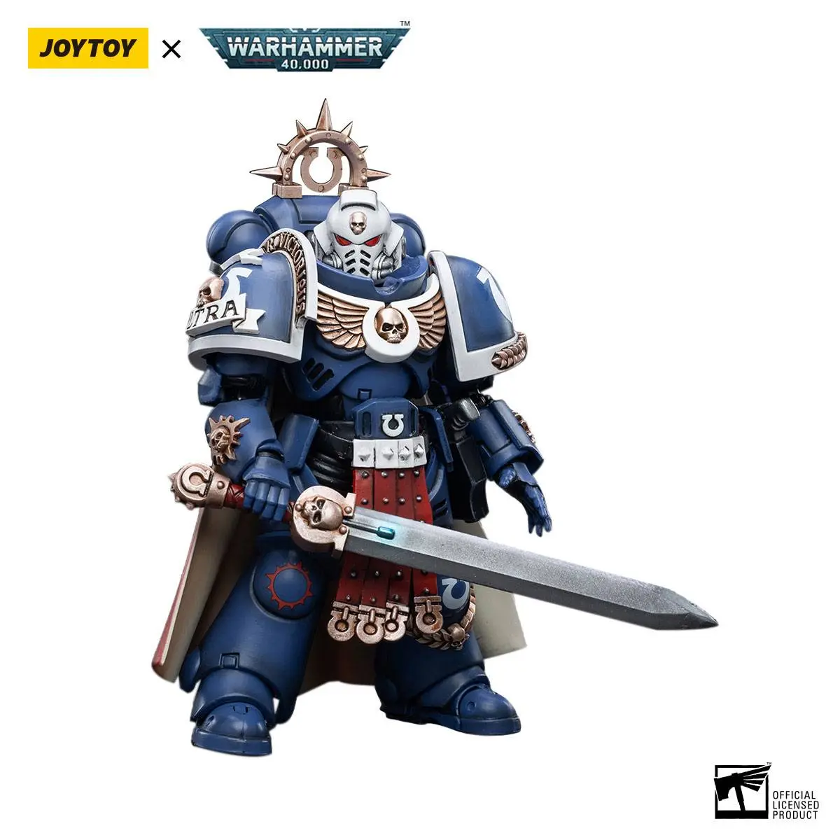 Warhammer 40k Action Figure 1/18 Ultramarines Primaris Captain 12 cm product photo
