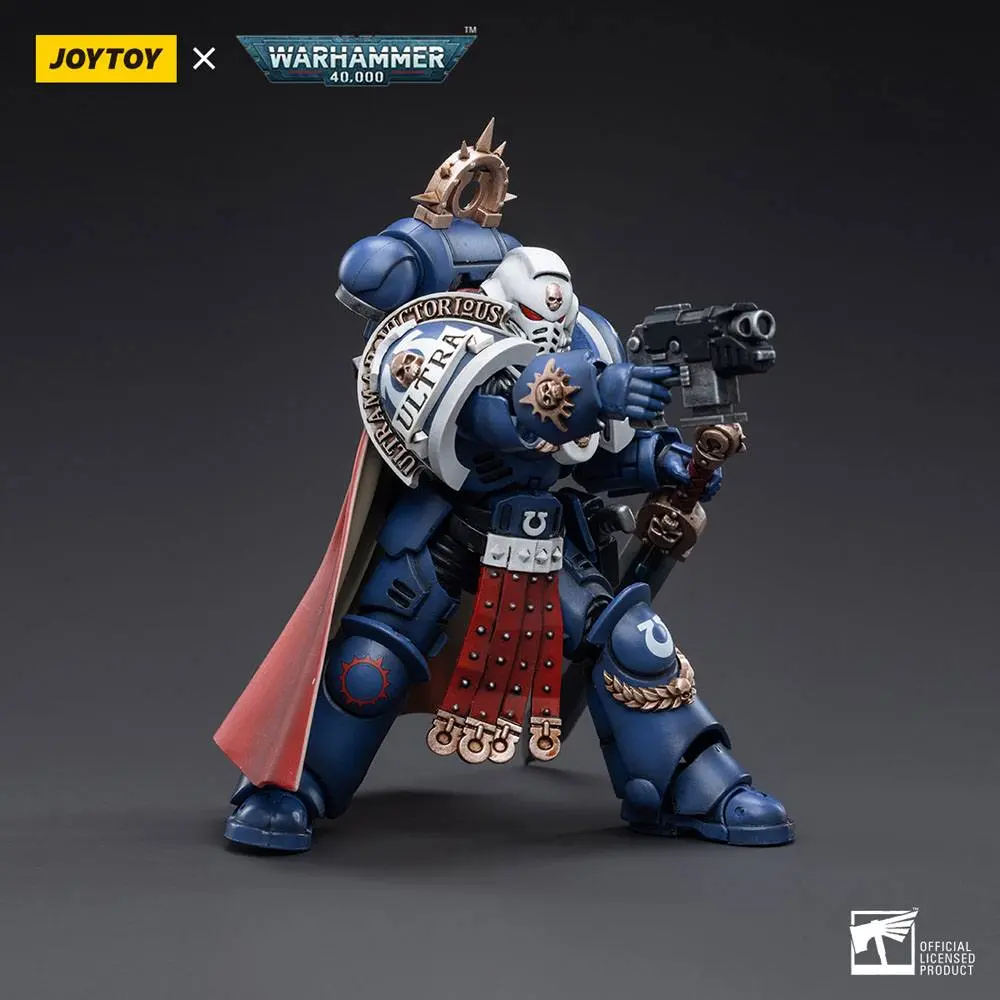 Warhammer 40k Action Figure 1/18 Ultramarines Primaris Captain 12 cm product photo