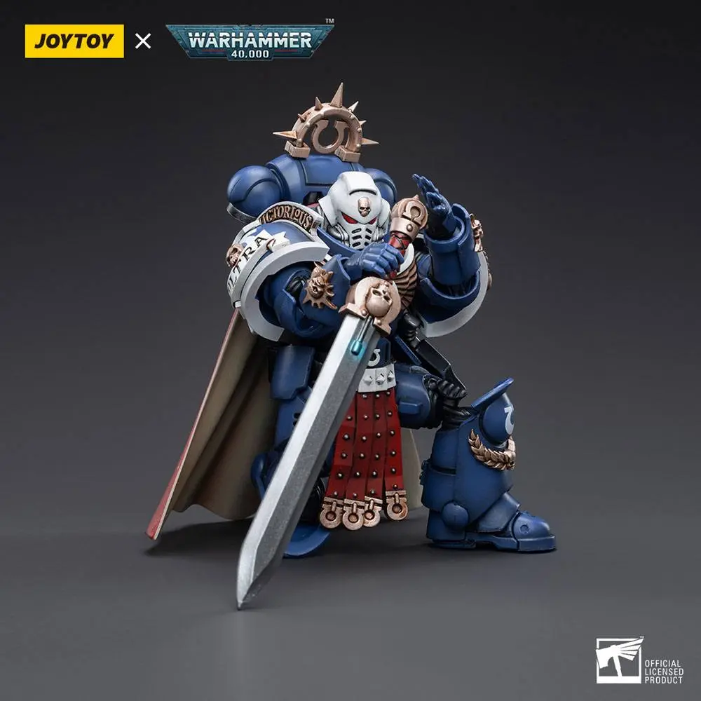 Warhammer 40k Action Figure 1/18 Ultramarines Primaris Captain 12 cm product photo