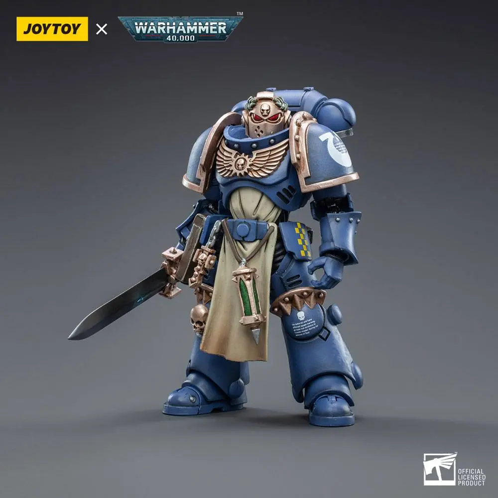 Warhammer 40k Action Figure 1/18 Ultramarines Primaris Company Champion 12 cm product photo