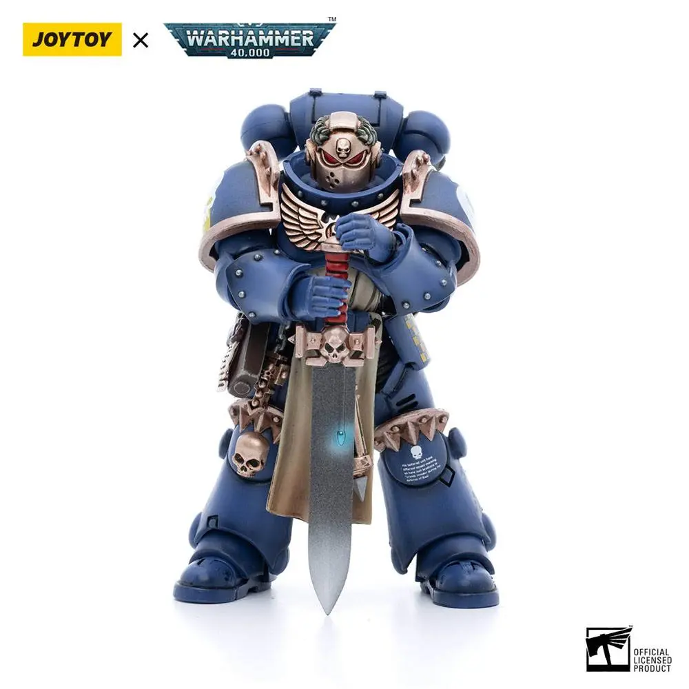 Warhammer 40k Action Figure 1/18 Ultramarines Primaris Company Champion 12 cm product photo