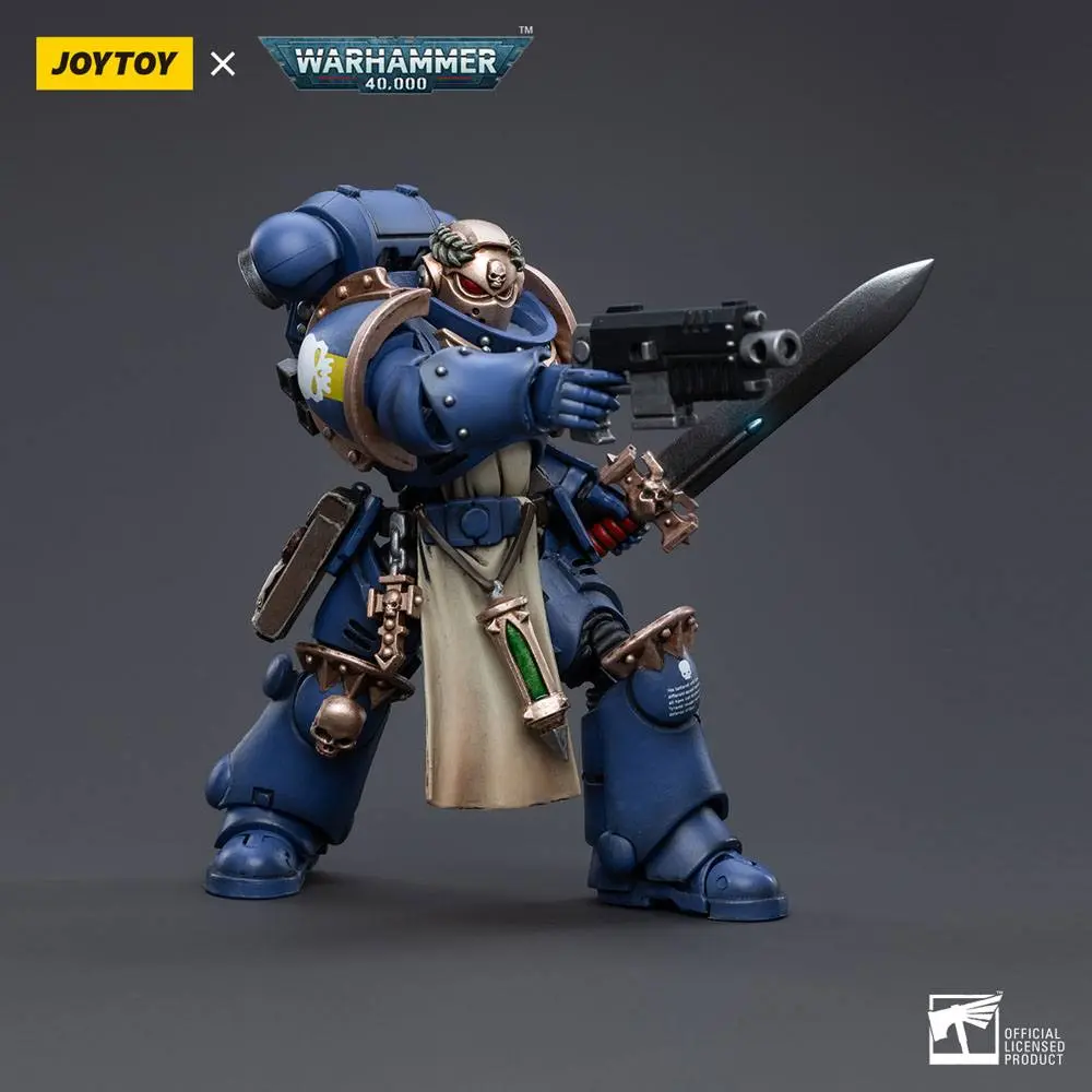 Warhammer 40k Action Figure 1/18 Ultramarines Primaris Company Champion 12 cm product photo