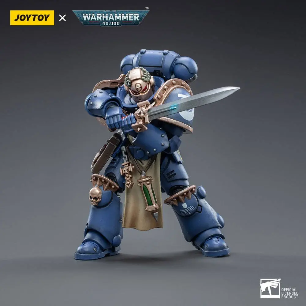Warhammer 40k Action Figure 1/18 Ultramarines Primaris Company Champion 12 cm product photo