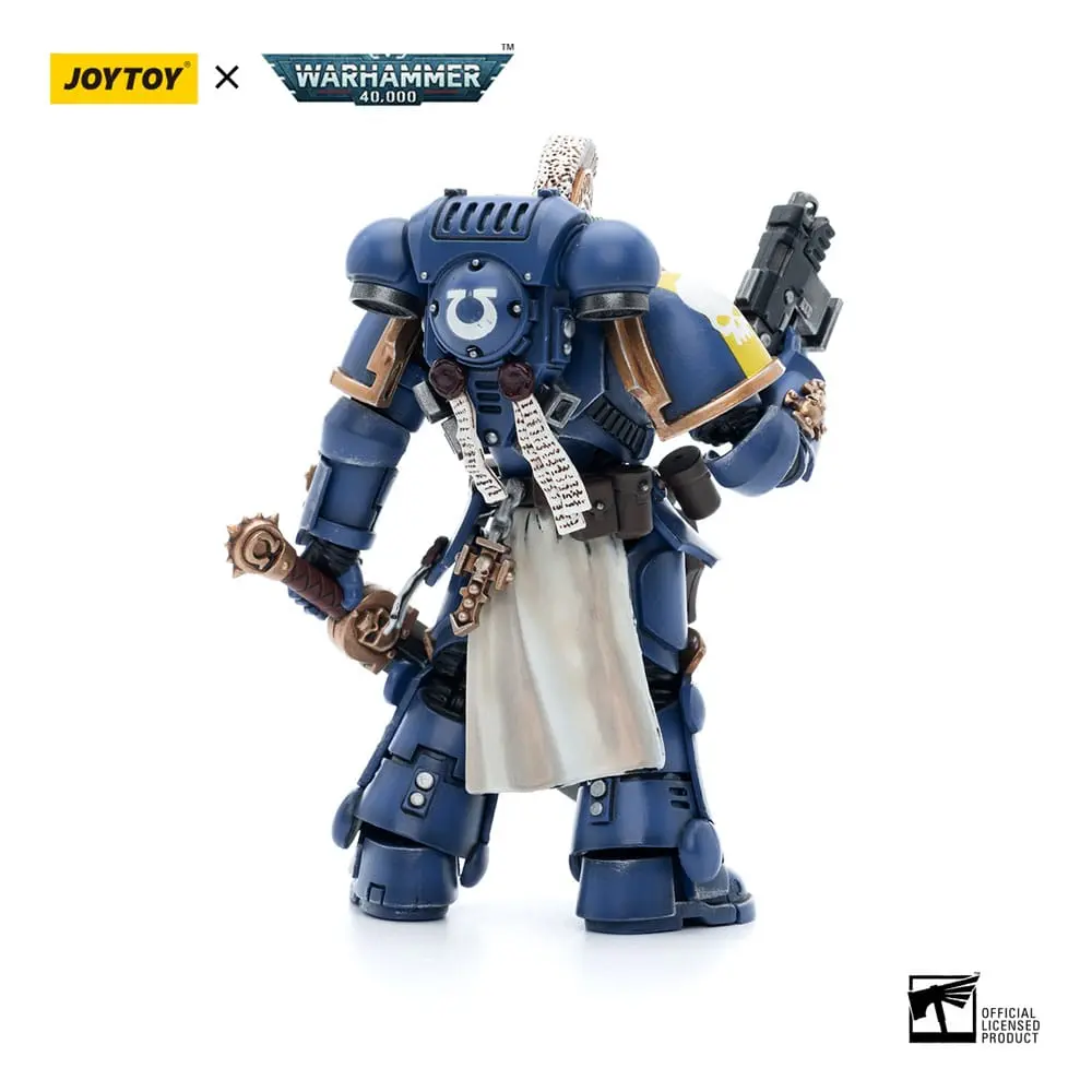 Warhammer 40k Action Figure 1/18 Ultramarines Primaris Company Champion Brother Parnaeus 12 cm product photo