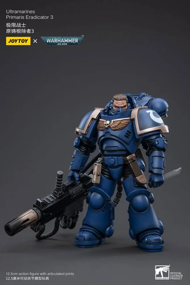 Warhammer 40k Action Figure 1/18 Ultramarines Primaris Eradicator 3 12 cm product photo