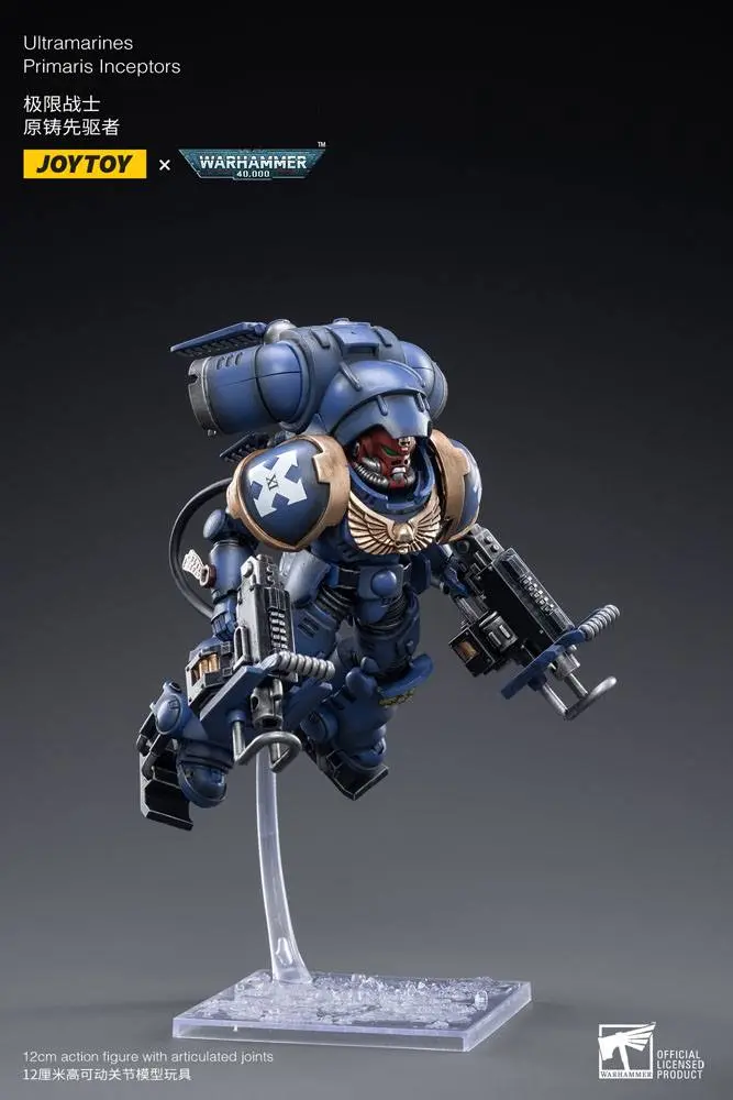 Warhammer 40k Action Figure 3-Pack 1/18 Ultramarines Primaris Inceptors 12 cm product photo