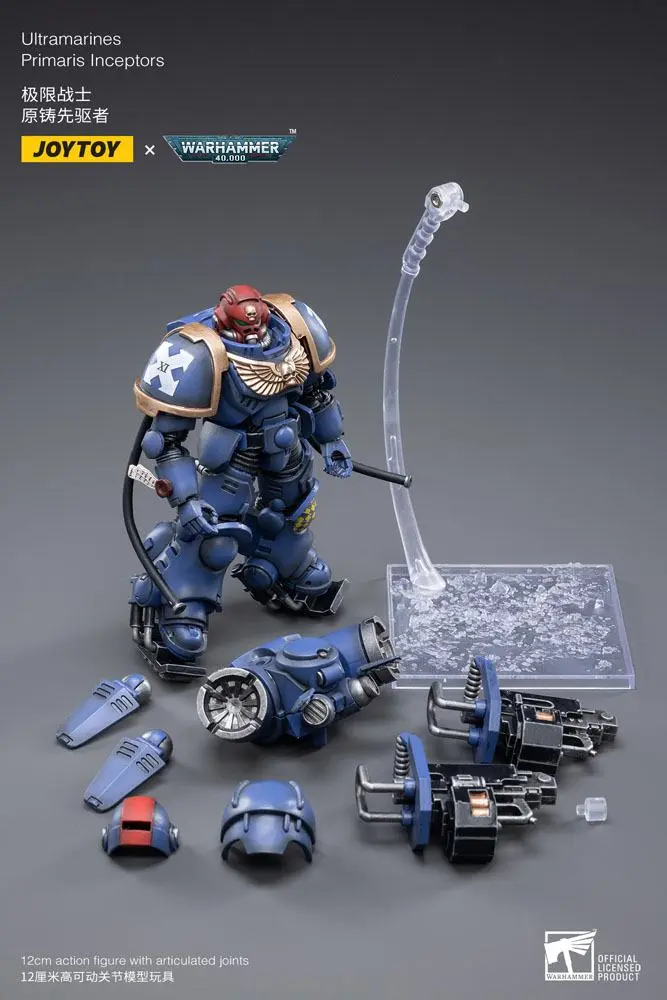 Warhammer 40k Action Figure 3-Pack 1/18 Ultramarines Primaris Inceptors 12 cm product photo