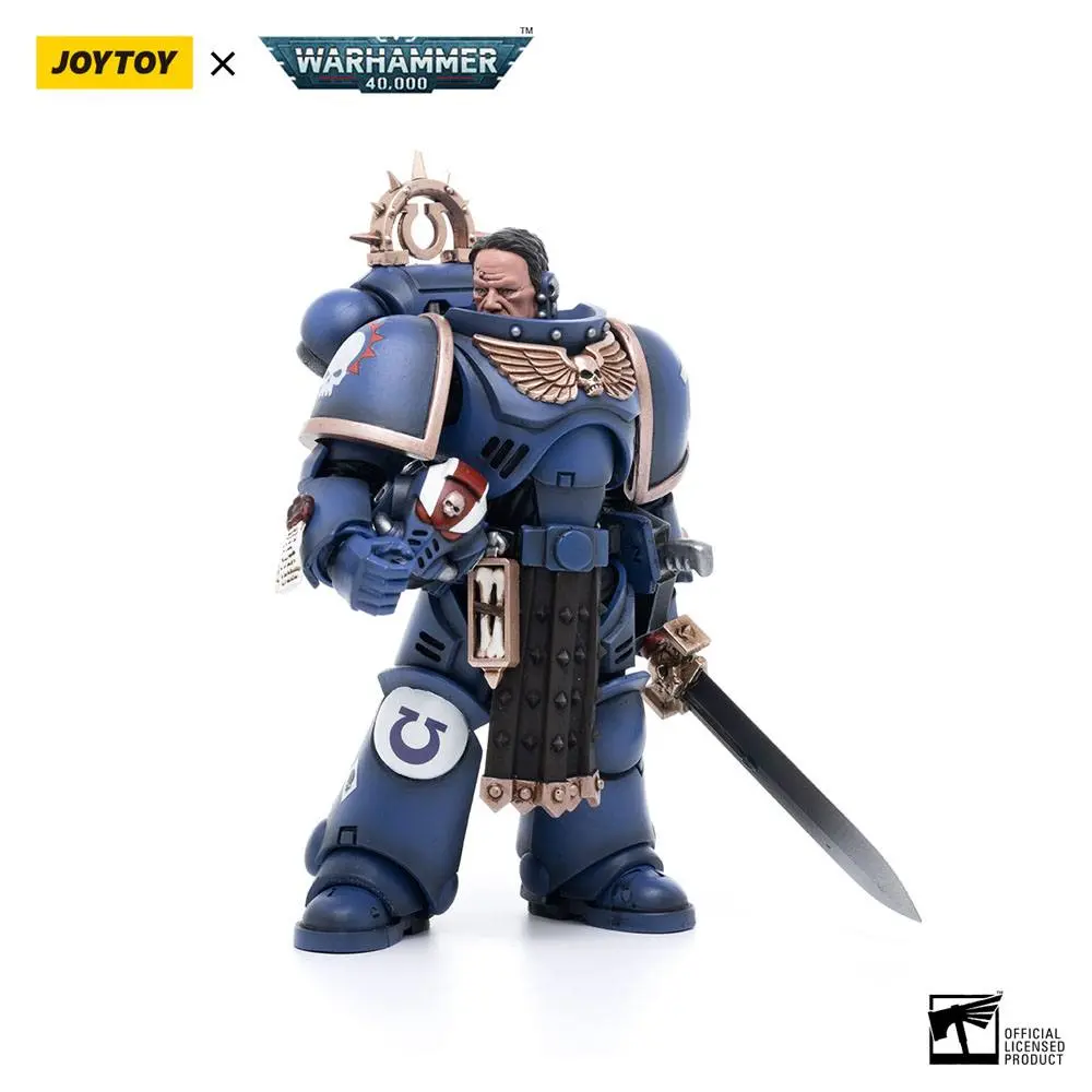 Warhammer 40k Action Figure 1/18 Ultramarines Primaris Lieutenant Amulius 12 cm product photo