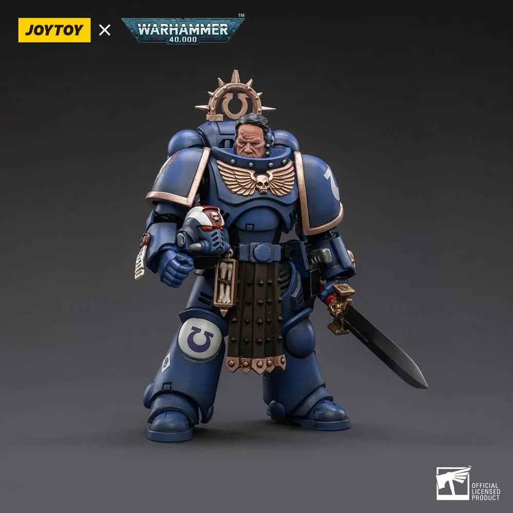 Warhammer 40k Action Figure 1/18 Ultramarines Primaris Lieutenant Amulius 12 cm product photo