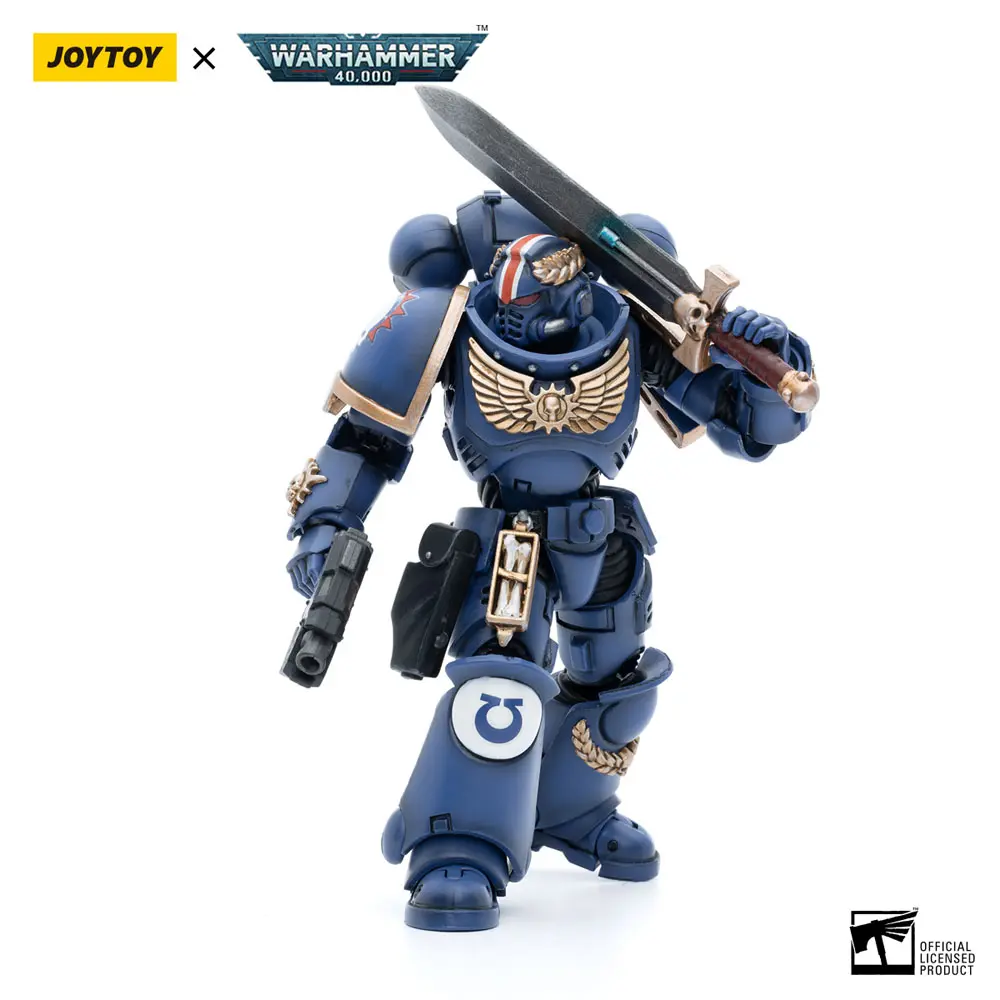 Warhammer 40k Action Figure 1/18 Ultramarines Primaris Lieutenant Argaranthe 12 cm termékfotó