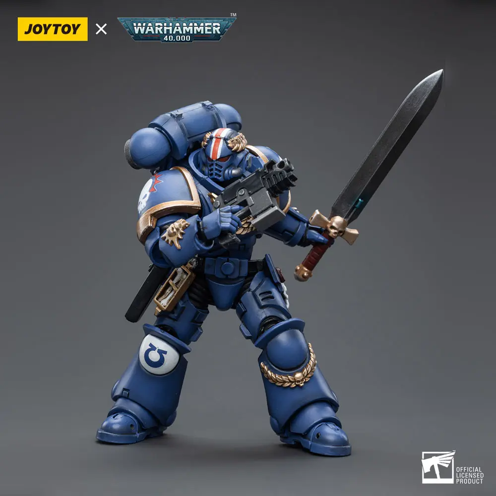 Warhammer 40k Action Figure 1/18 Ultramarines Primaris Lieutenant Argaranthe 12 cm termékfotó