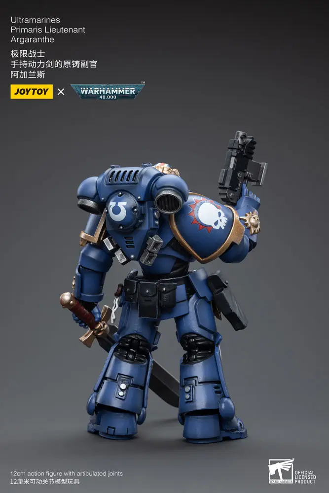 Warhammer 40k Action Figure 1/18 Ultramarines Primaris Lieutenant Argaranthe 12 cm termékfotó