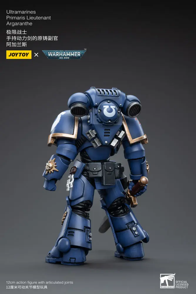 Warhammer 40k Action Figure 1/18 Ultramarines Primaris Lieutenant Argaranthe 12 cm termékfotó