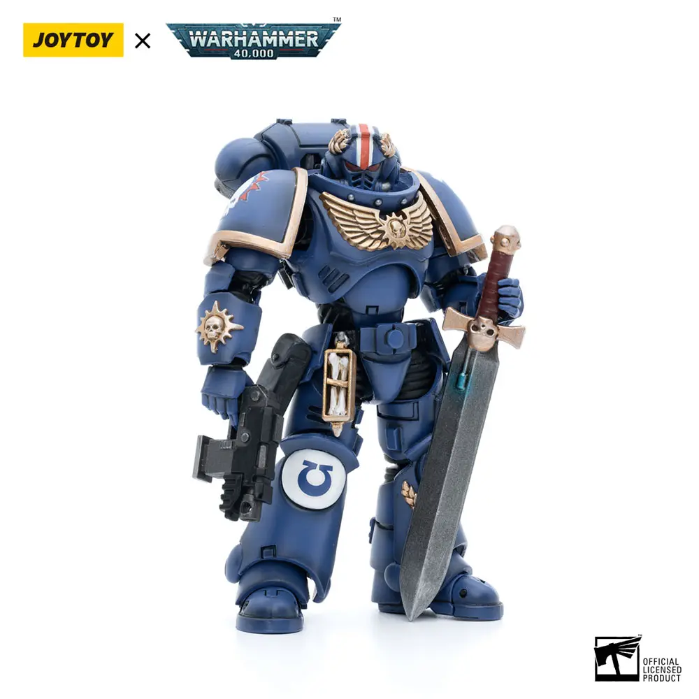 Warhammer 40k Action Figure 1/18 Ultramarines Primaris Lieutenant Argaranthe 12 cm termékfotó