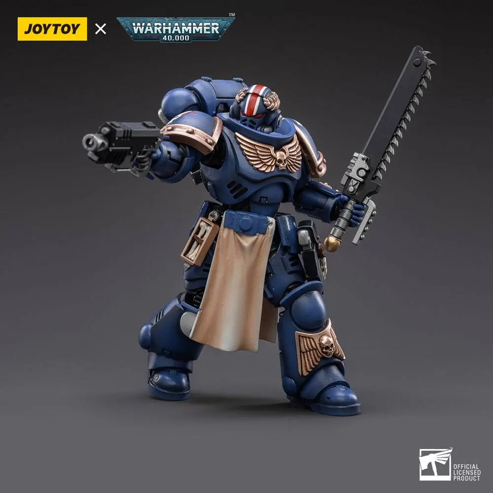 Warhammer 40k Action Figure 1/18 Ultramarines Primaris Lieutenant Horatius 12 cm product photo