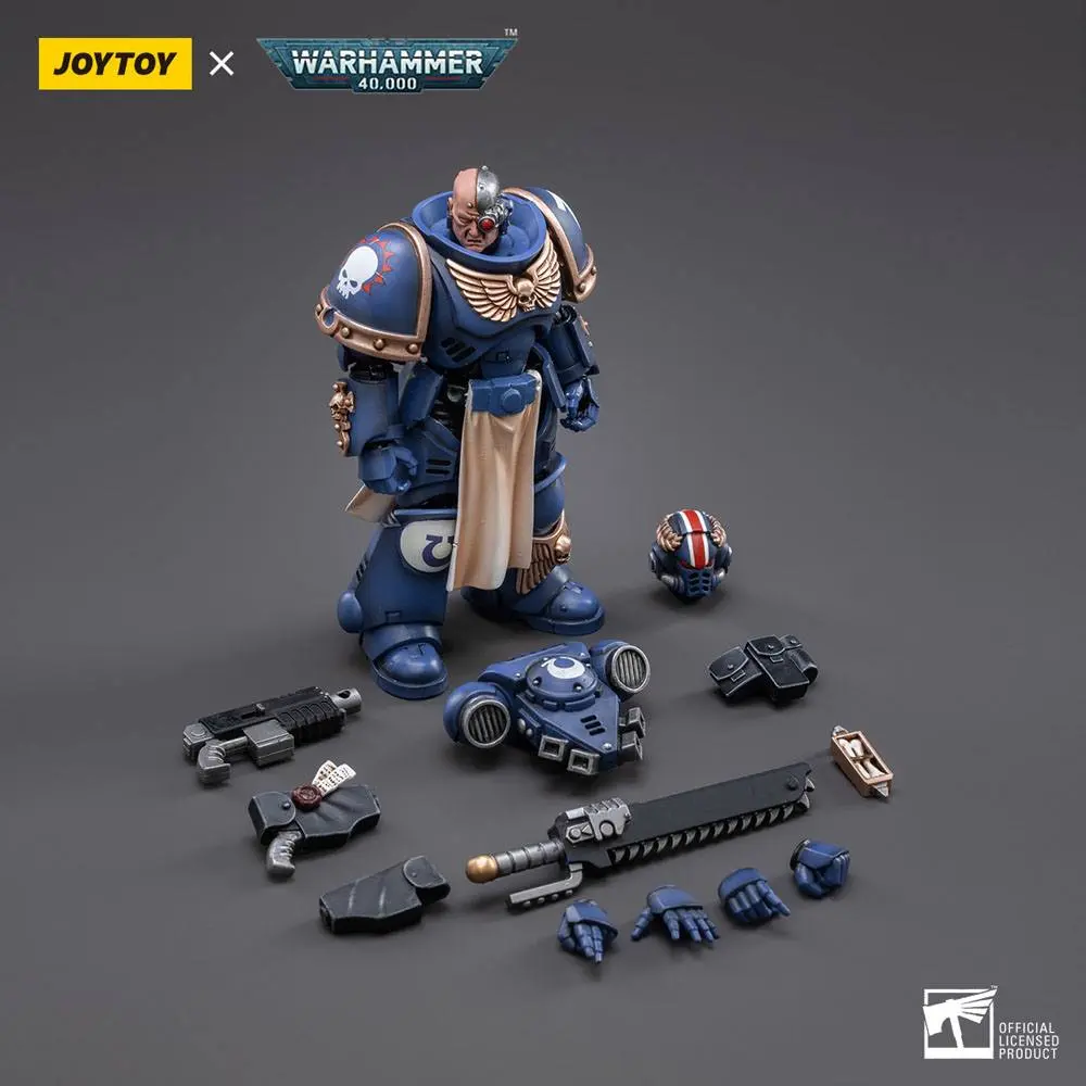 Warhammer 40k Action Figure 1/18 Ultramarines Primaris Lieutenant Horatius 12 cm product photo