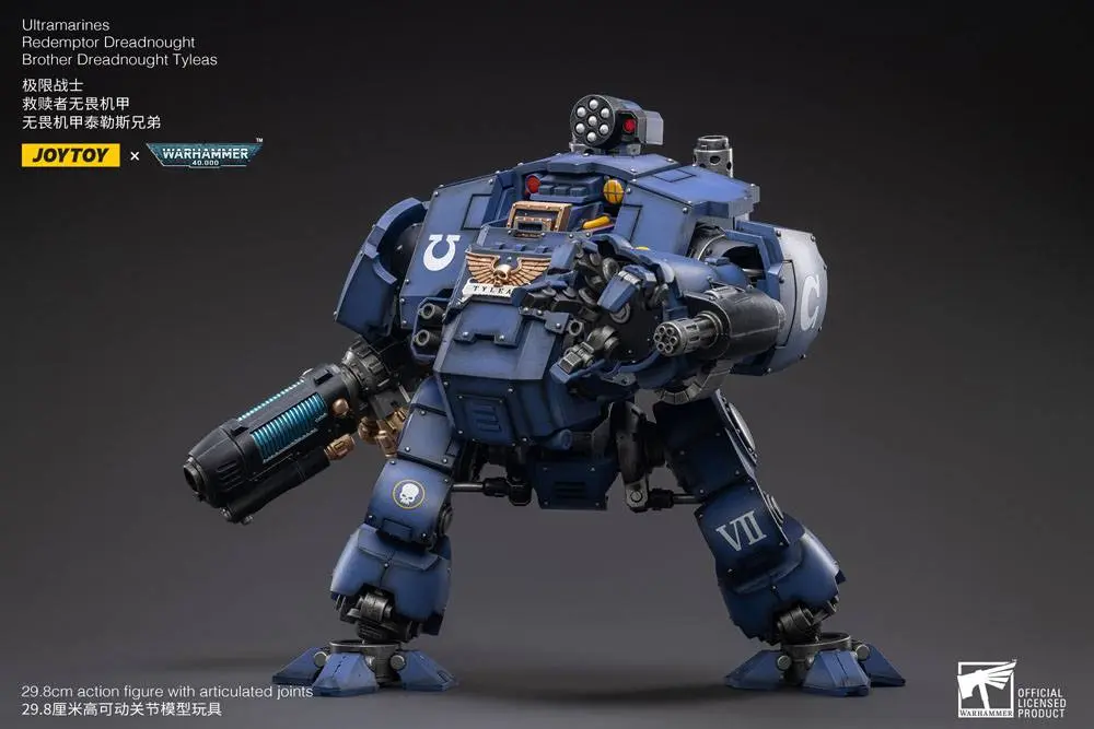 Warhammer 40k Action Figure 1/18 Ultramarines Redemptor Dreadnought Brother Dreadnought Tyleas 30 cm termékfotó