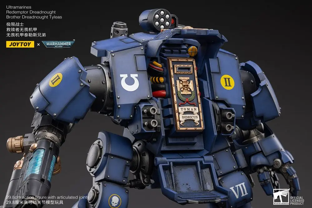 Warhammer 40k Action Figure 1/18 Ultramarines Redemptor Dreadnought Brother Dreadnought Tyleas 30 cm termékfotó