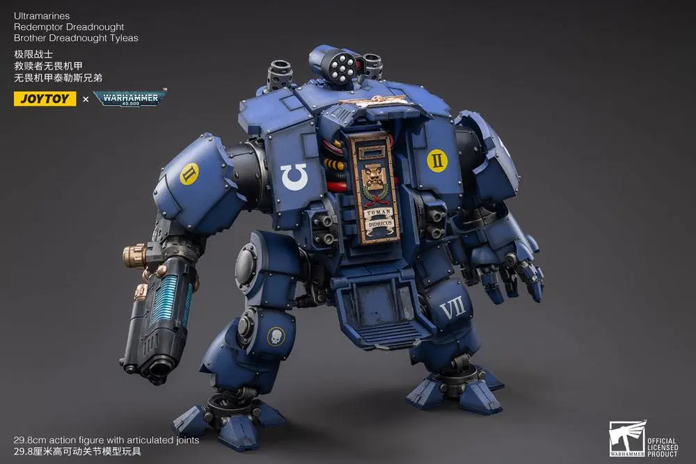 Warhammer 40k Action Figure 1/18 Ultramarines Redemptor Dreadnought Brother Dreadnought Tyleas 30 cm termékfotó