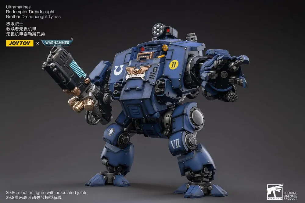 Warhammer 40k Action Figure 1/18 Ultramarines Redemptor Dreadnought Brother Dreadnought Tyleas 30 cm termékfotó